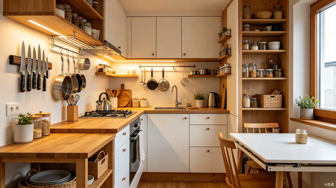 Small Kitchen Space Hacks: 14 Genius Ideas to Maximize Every Inch