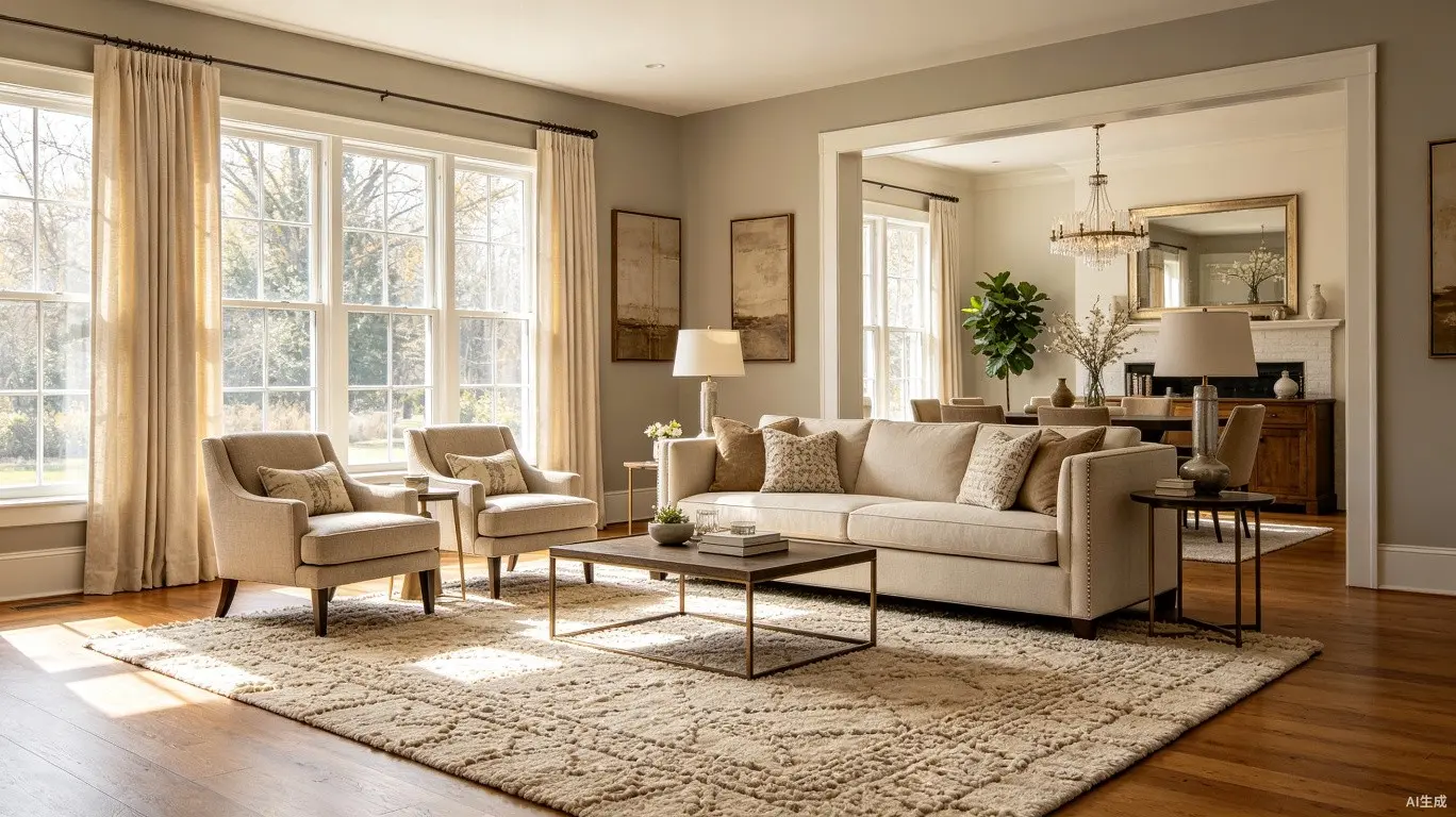 Living Room Rug Placement Guide: 14 Expert Tips for Perfect Proportions